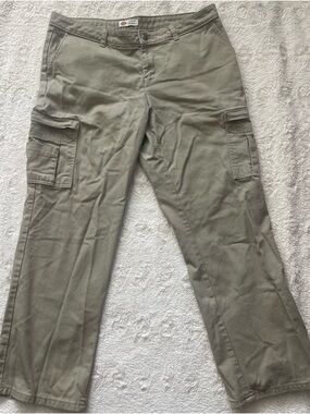 Dickies Women's Olive Green Cargo Pants Work Wear